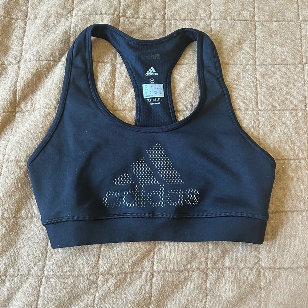 Adidas unpadded sports bra